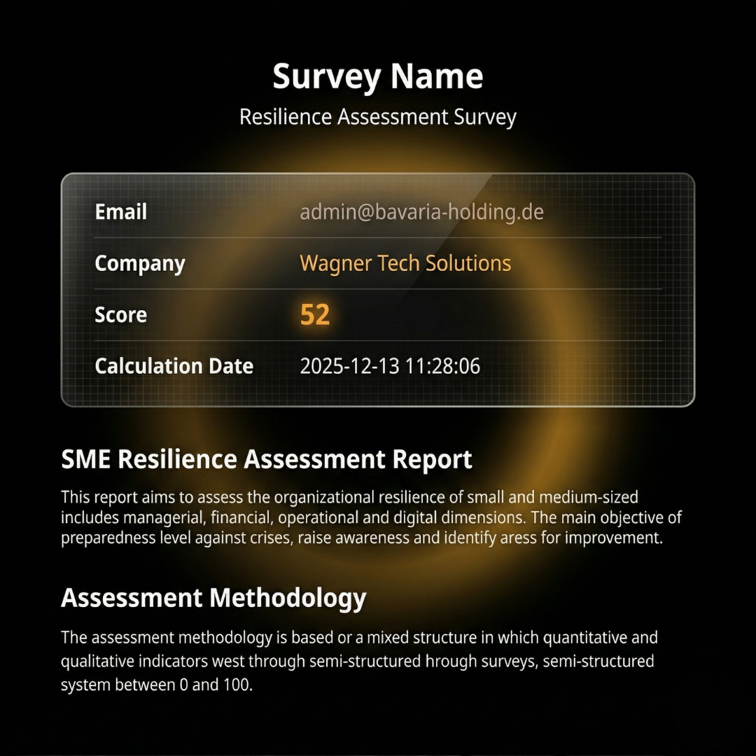 Resilience PDF report